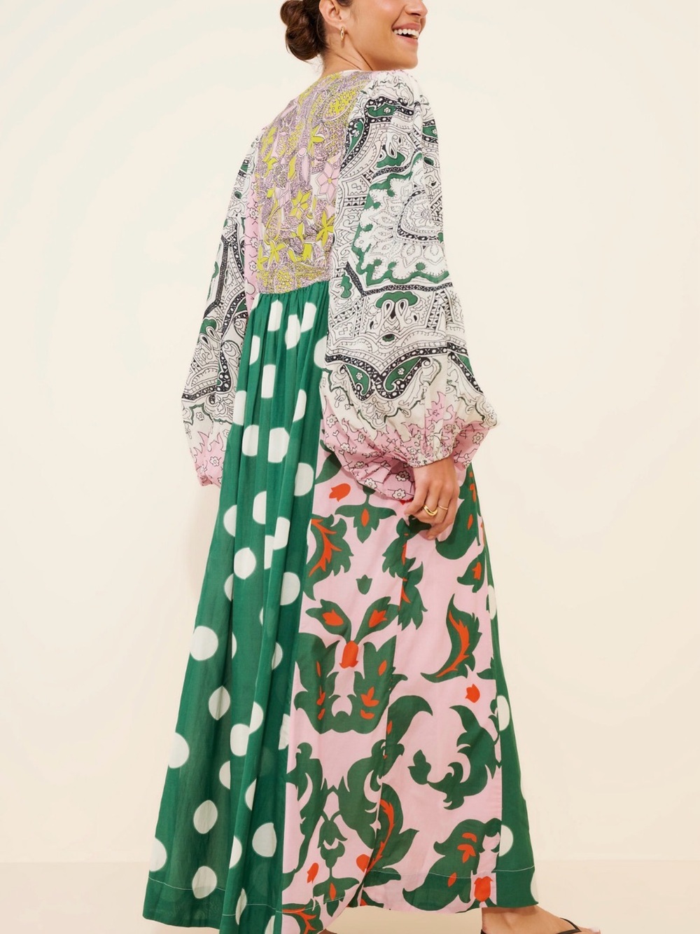 Essential Antwerp Patchwork Maxi Dress from Anthropologie - Picture 8 of 8